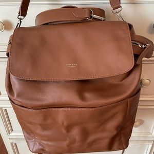 Mina Bae Genuine Leather Full Kenney Backpack